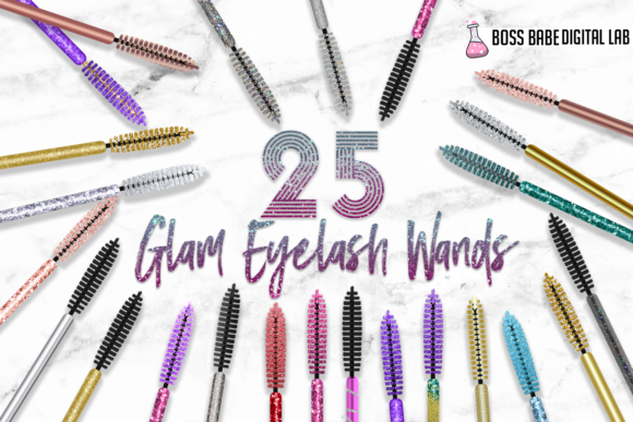 25 Glam Mascara Wand Clipart: Elevate Your Digital Presence with Stunning Visuals