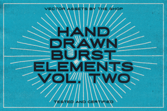 36 Hand-drawn Burst Elements