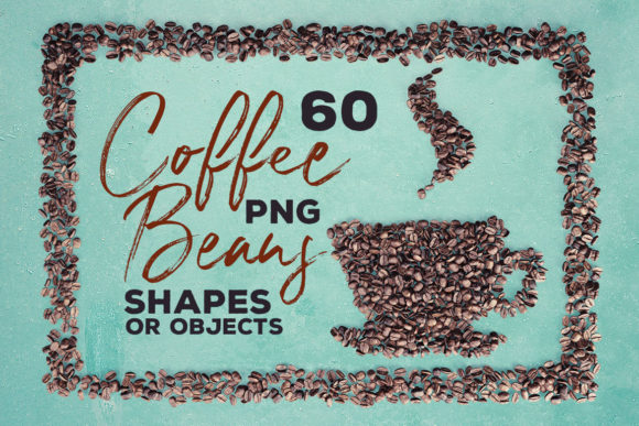 60 Coffee Beans for Creative Projects