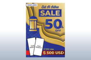 Brochure Template of Eid Al Adha Sale