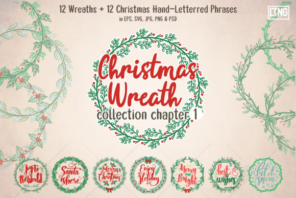 Christmas Wreaths Phrases Ch. 1