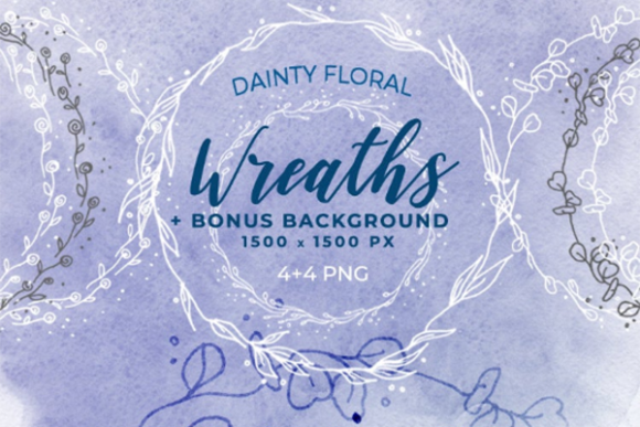 Dainty Floral Wreaths: A Versatile Design Element for Modern Creatives