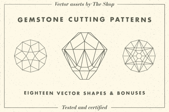 Exploring the Art and Utility of Gemstone Cutting Pattern Volume 01