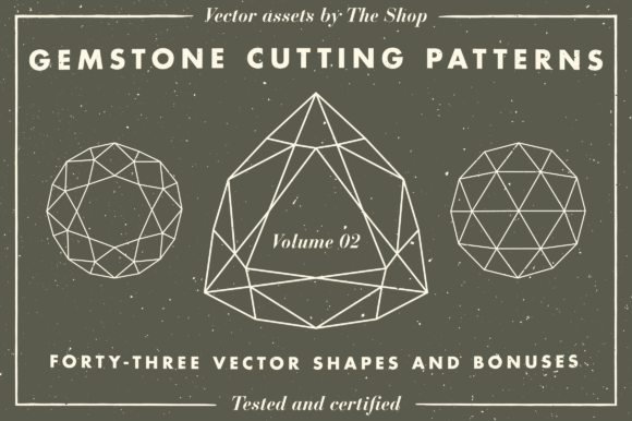 Gemstone Cutting Pattern Volume 02: A Timeless Resource for Designers and Craftsmen