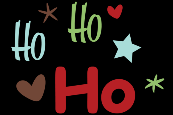 Ho Ho Ho Christmas Santa: A Festive Design for Your Holiday Projects