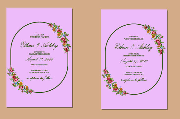 Invitation Design Background Vector