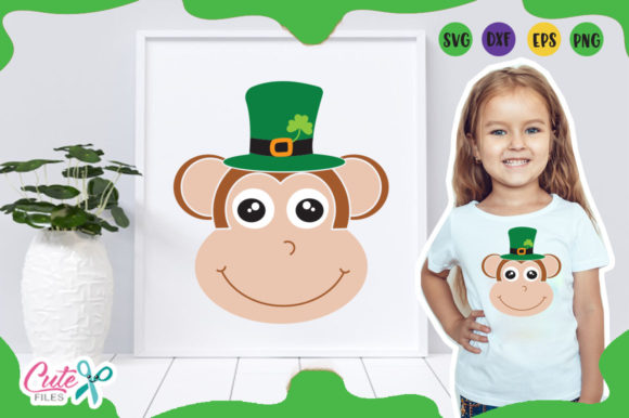 Monkey Face St. Patrick Day Design Files