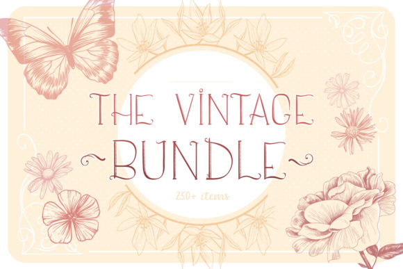 Vintage Bundle- 250 Items