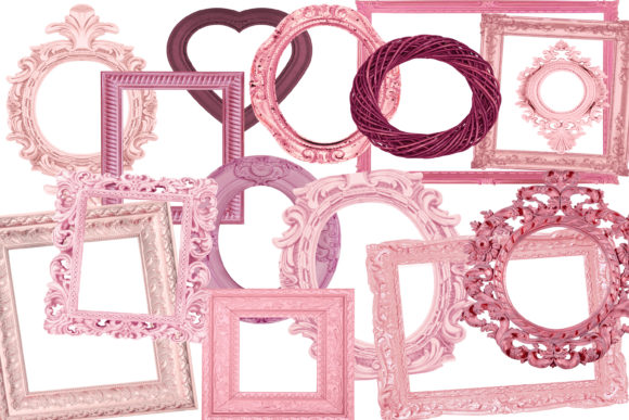 Vintage Pink Frames: Strategic Use for Creative and Professional Projects