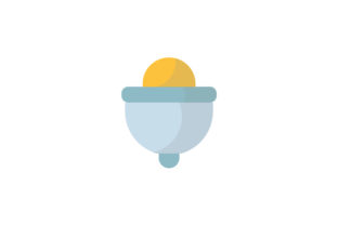 Yellow Bulb with Grey Attachment